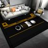 Retro Cassette Tape Printed Carpet for Living Room Decoration  Suitable for use as an anti-slip for living room bedroom sofas
