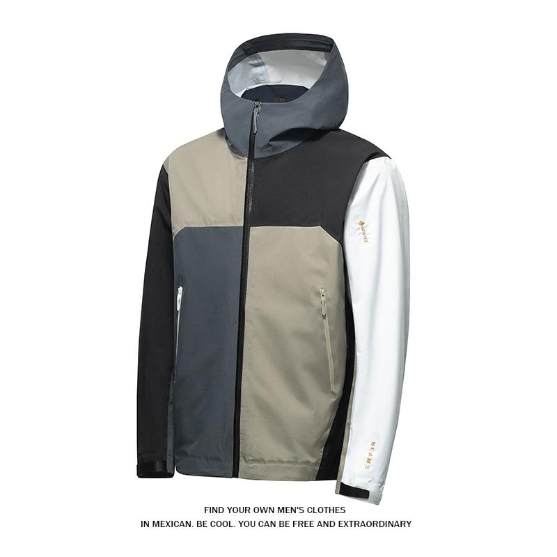 

Куртка Cozy Up полностью ламинированная, ветрозащитная и водонепроницаемая одежда для альпинизма с капюшоном, куртка для пары 3XL серый