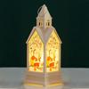 Christmas tree Christmas Santa Lantern LED Snowman Hanging Lanterns Christmas Wind  Lantern  Home