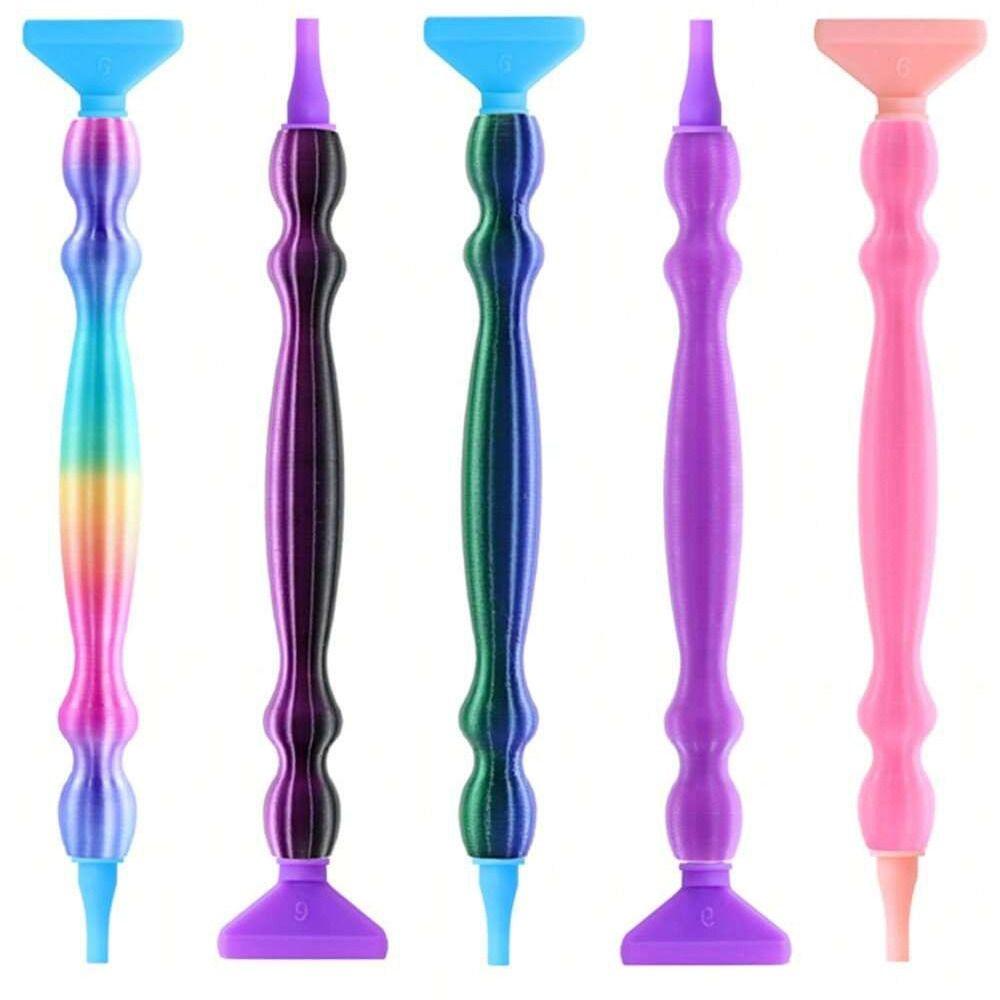 Replacement Pen Heads 5D Diamond Painting Pen Embroidery with Multifunctional Tips Point Drill Pens DIY Craft Cross Stitch
