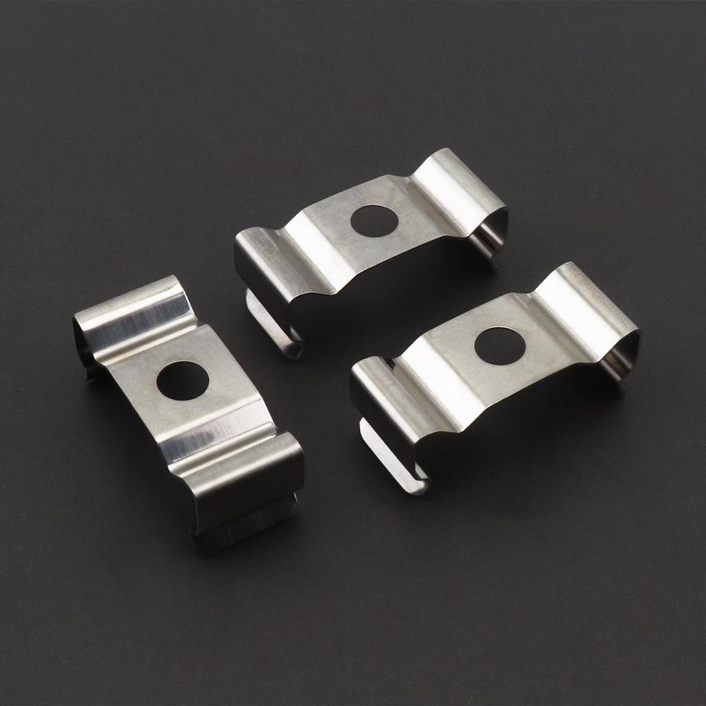 50pcs T5 Clips Holder Bracket for Lamp Socket /Ceiling Lamp / Light Fixture Accessories for for Home Electric Appliance Tools