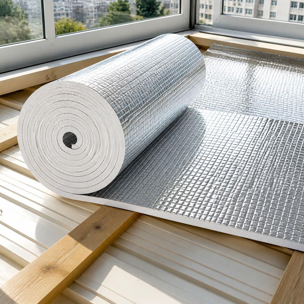 Aluminum Foil Radiator Reflective Film 5m/10m Wall Shade Protector Pad  for Thermal Insulation Wall
