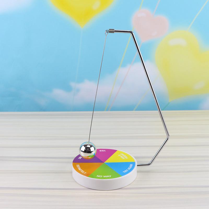 Fun Lucky Decision Ball - Creative Prediction & Truth or Dare Desk Ornament