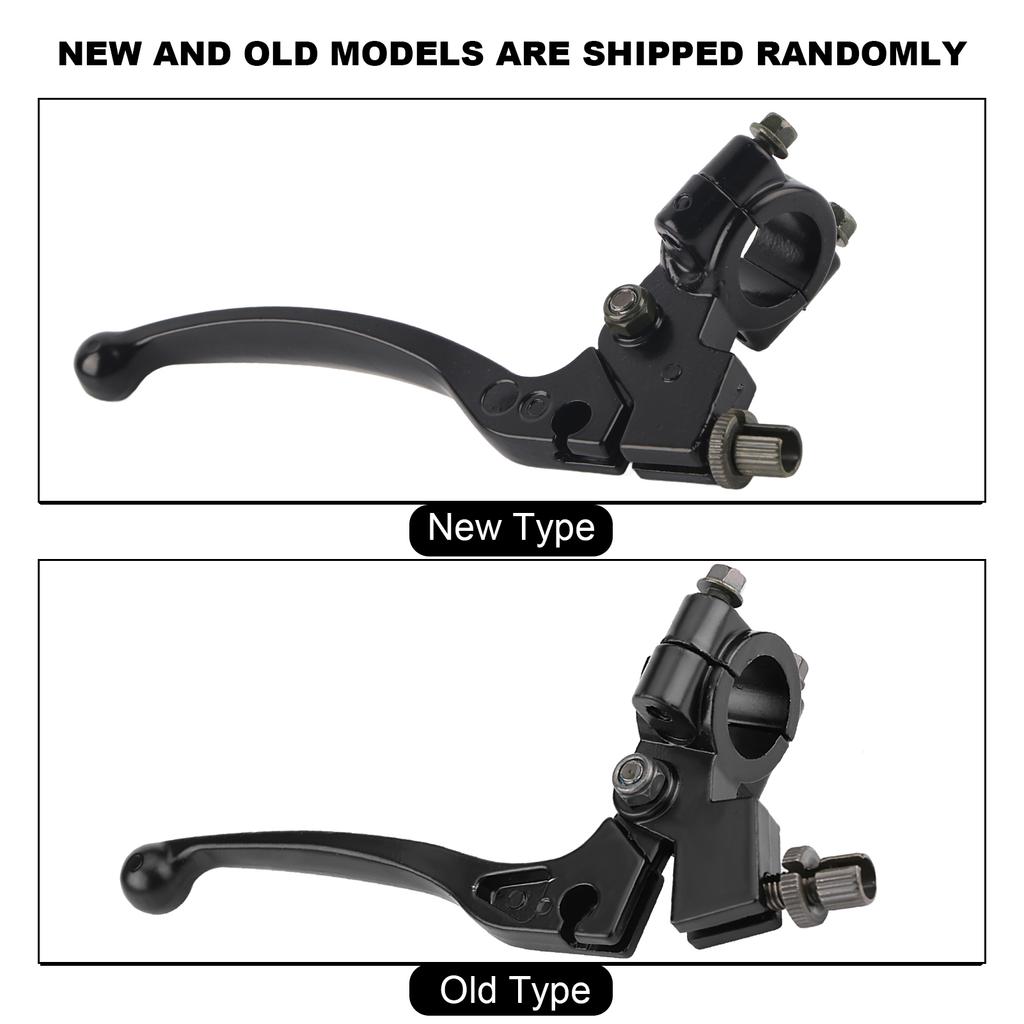 1Pcs 22mm Folding Clutch Lever Handle with Perch Motorcycles Handles Replacement For 50CC - 125CC Dirt Pit Bike
