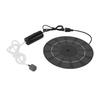 Solar Aquarium Oxygen Pump, Energy Saving Low Noise Operating Monocrystalline Silicon Solar Fish Pond Aerator for Home(10W)