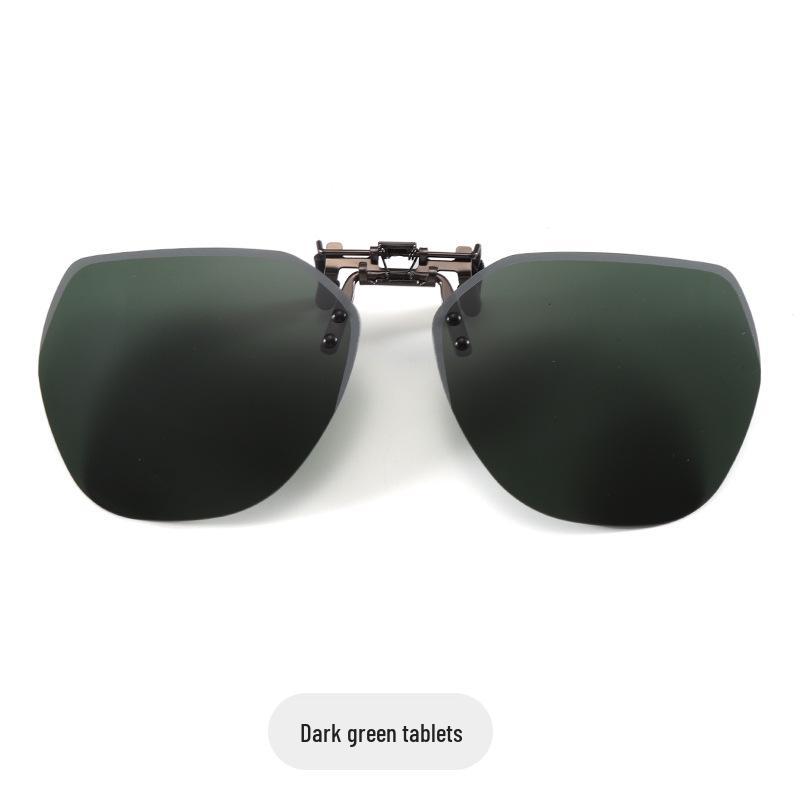 

Сверхлегкие солнцезащитные очки-клипсы для мужчин и женщин - Поляризованные для вождения днем и ночью.