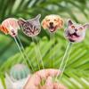 Wedding Cocktail Stirrer Custom Pet Drink Stir Baptism Souvenir Acrylic Party Drink Stirs Personalized Pet Cocktail Stirrers