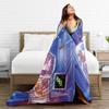 Megadeths Band Art Blanket Quality Warm  Throw Blanket Autumn Boy Girl Couch Chair Print Bedspread