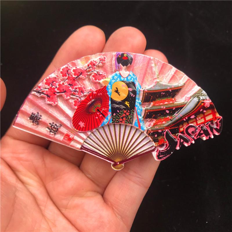 Japan Travelling Souvenirs Tokyo Fridge Magnets Mount Fuji Ninja Kyoto Fridge Stickers Christmas Gifts Message Board Stickers