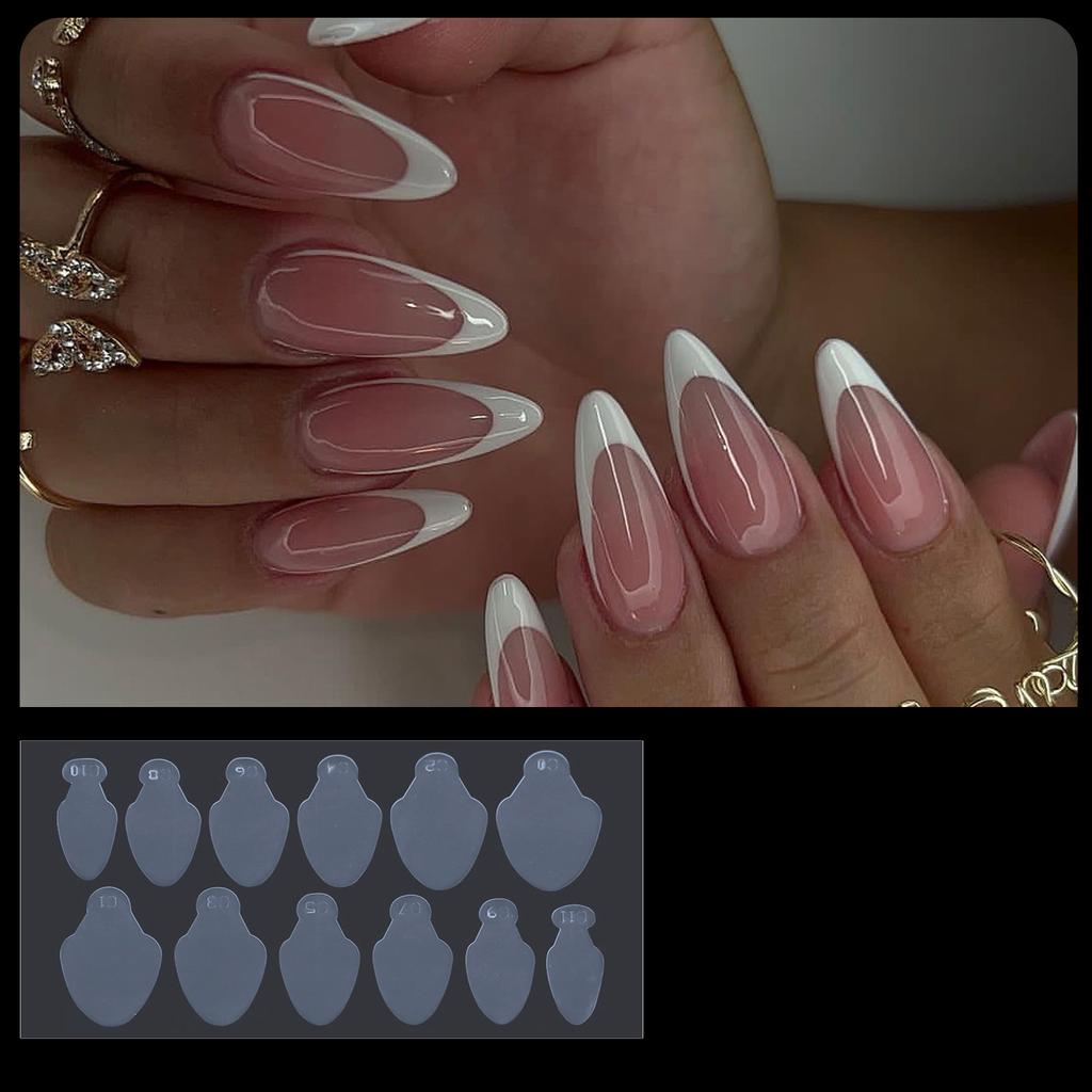 Nail Form Mould French Line Stickers for Nail Extensions Reusable Manicure Tools French Nail Tips Drawing Guide Stickers