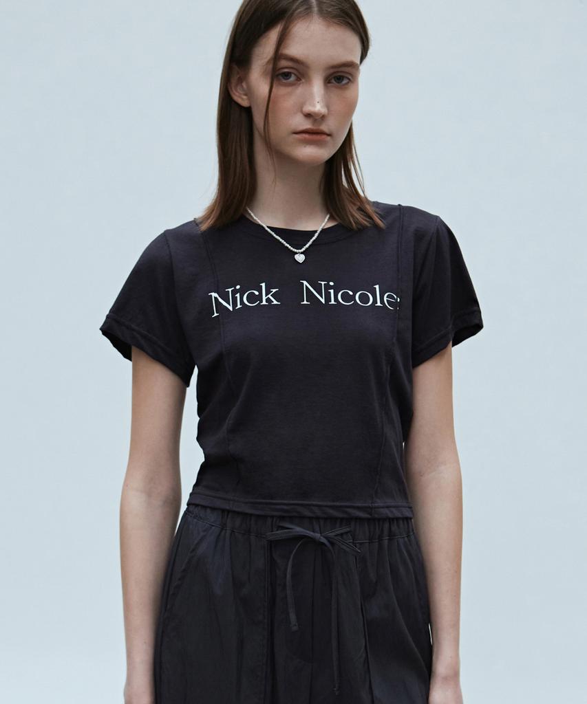 Nigaennikol Nicole Pintuck Crop Tee_6 Color