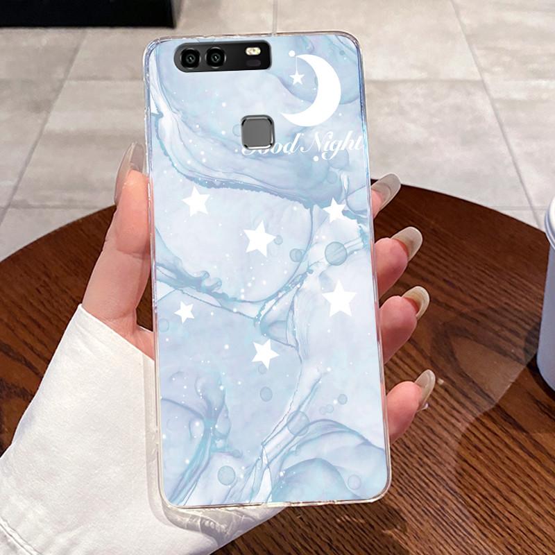 Jelly Casing For Huawei P9 / P9 Plus / P10 / P10 PLUS Funda Clear Silicone Soft TPU Back Cover Cute Cat Rabbit Protective Case