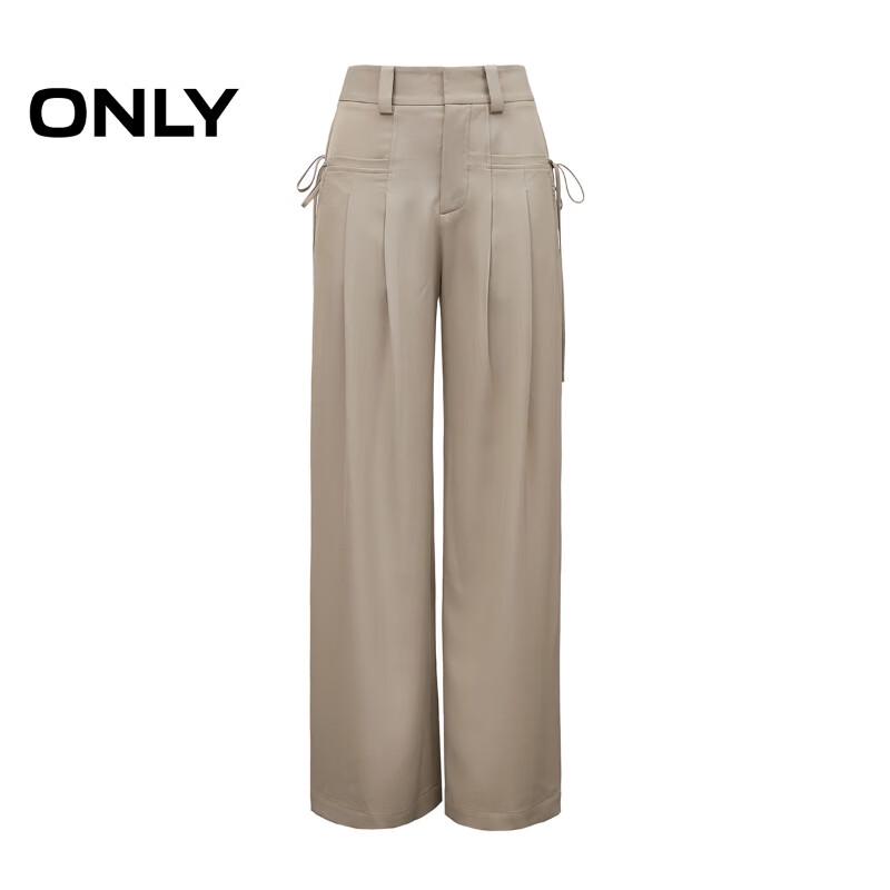 ONLY Women's High-Waisted Wide-Leg Suit Pants