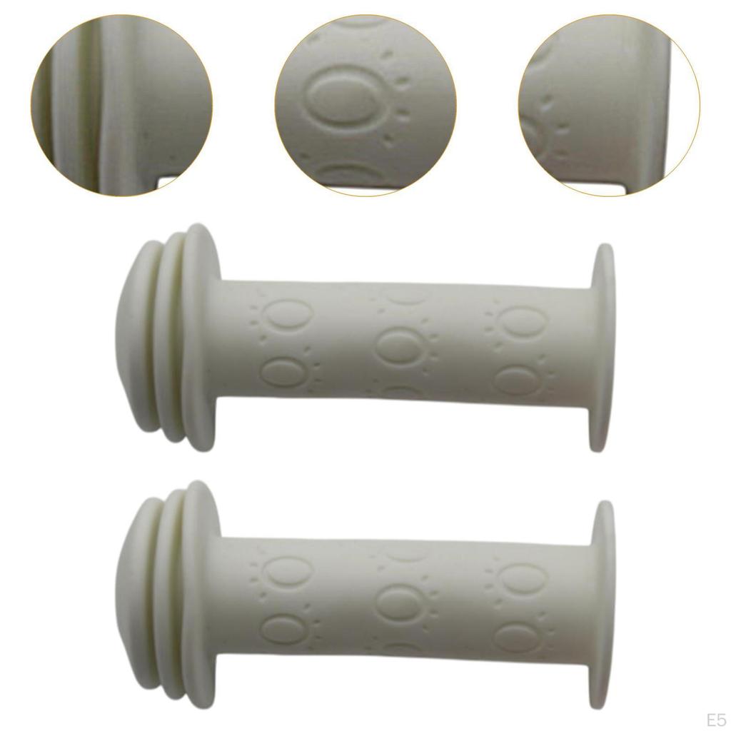 Paquete de 2 Puños de Manillar de Bicicleta para Bicicleta y Triciclo de Niños