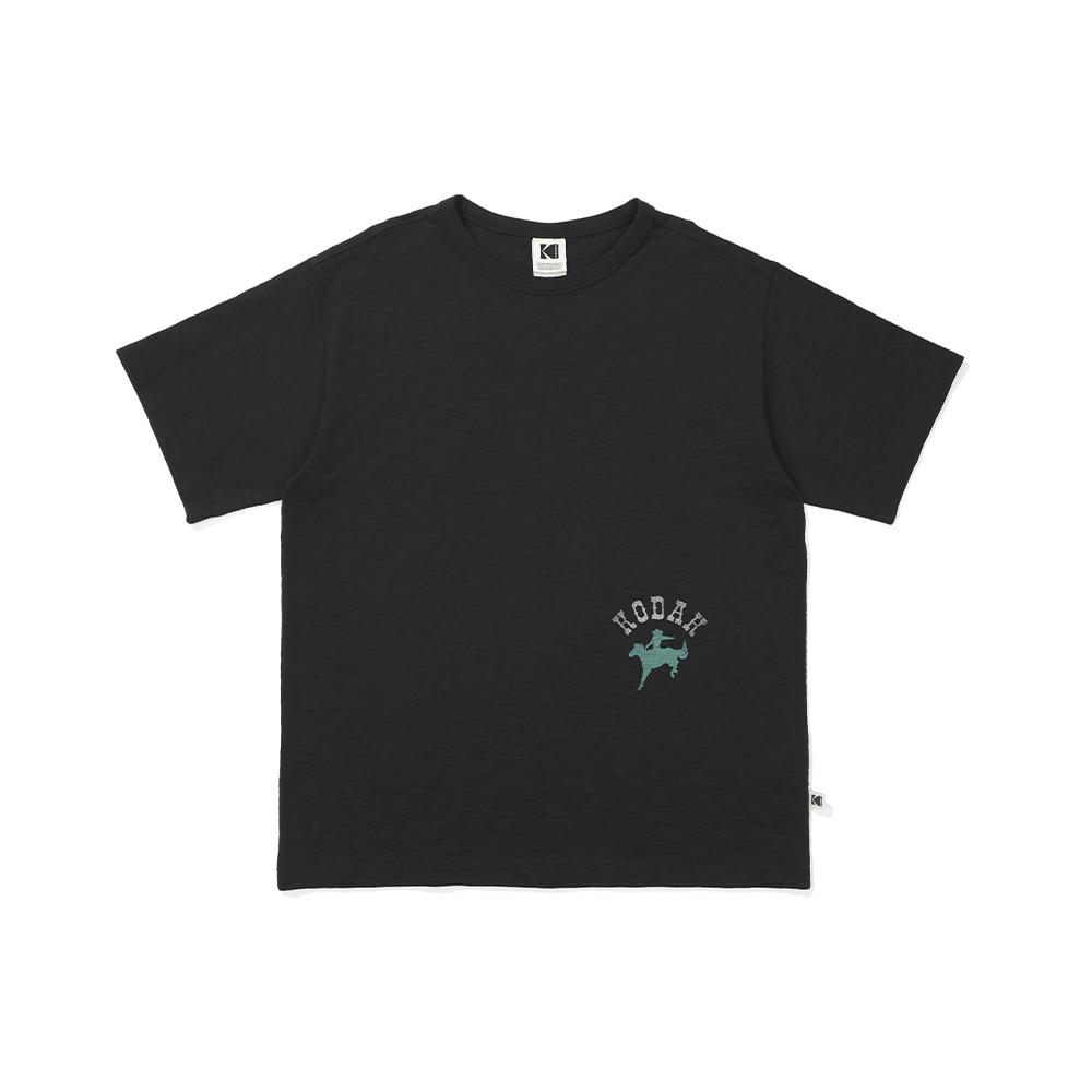 KODAK Graphic Slub Short Sleeve T-Shirt Black