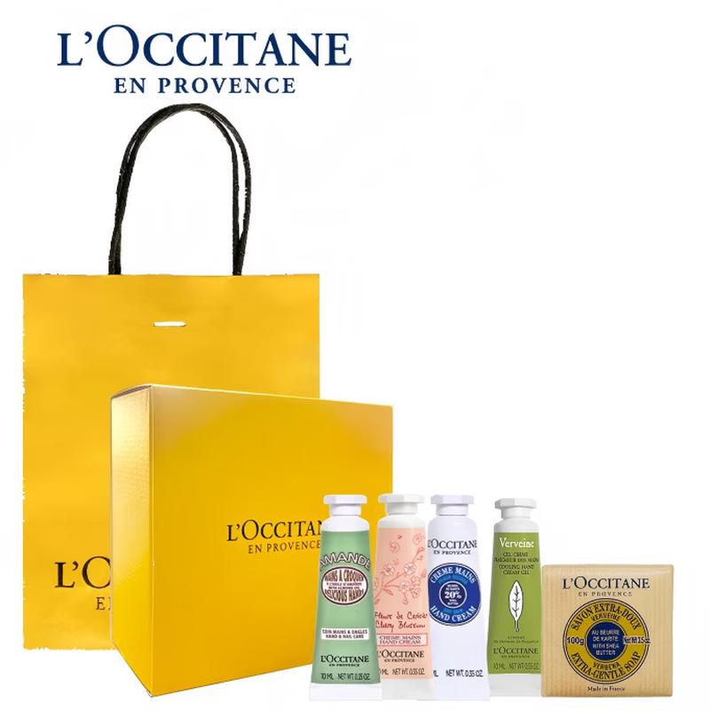 Подарочный набор L OCCITANE: Крем для рук и мыло