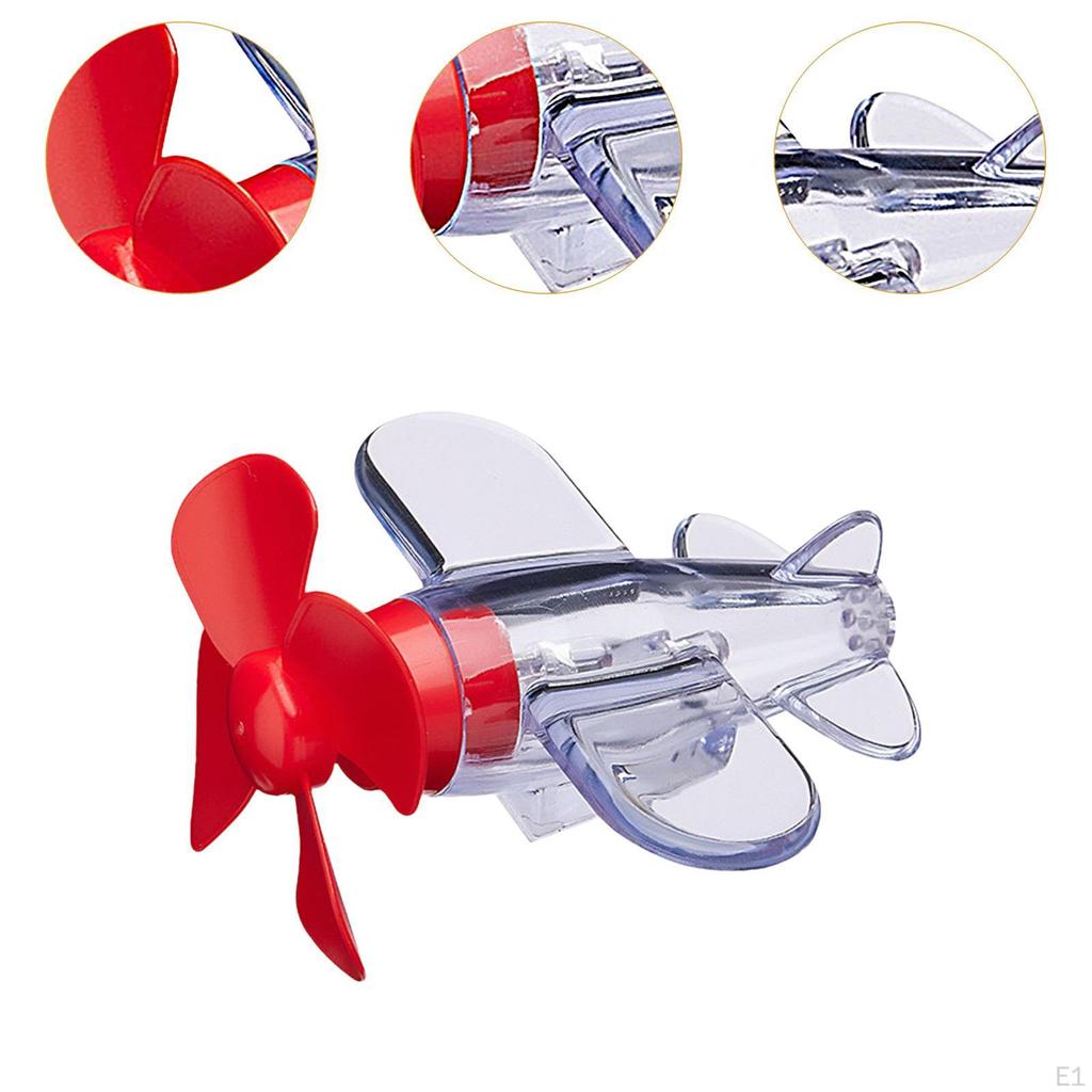 Araba Rüzgar Enerjili Işık Dış Lamba Taşınabilir Dönen Uçak Gece Işıkları Bisiklet için