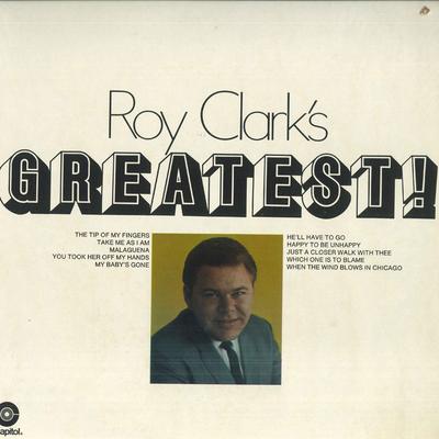 LP Record ROY CLARK - Greatest! SM369 Capitol Records US Country Used