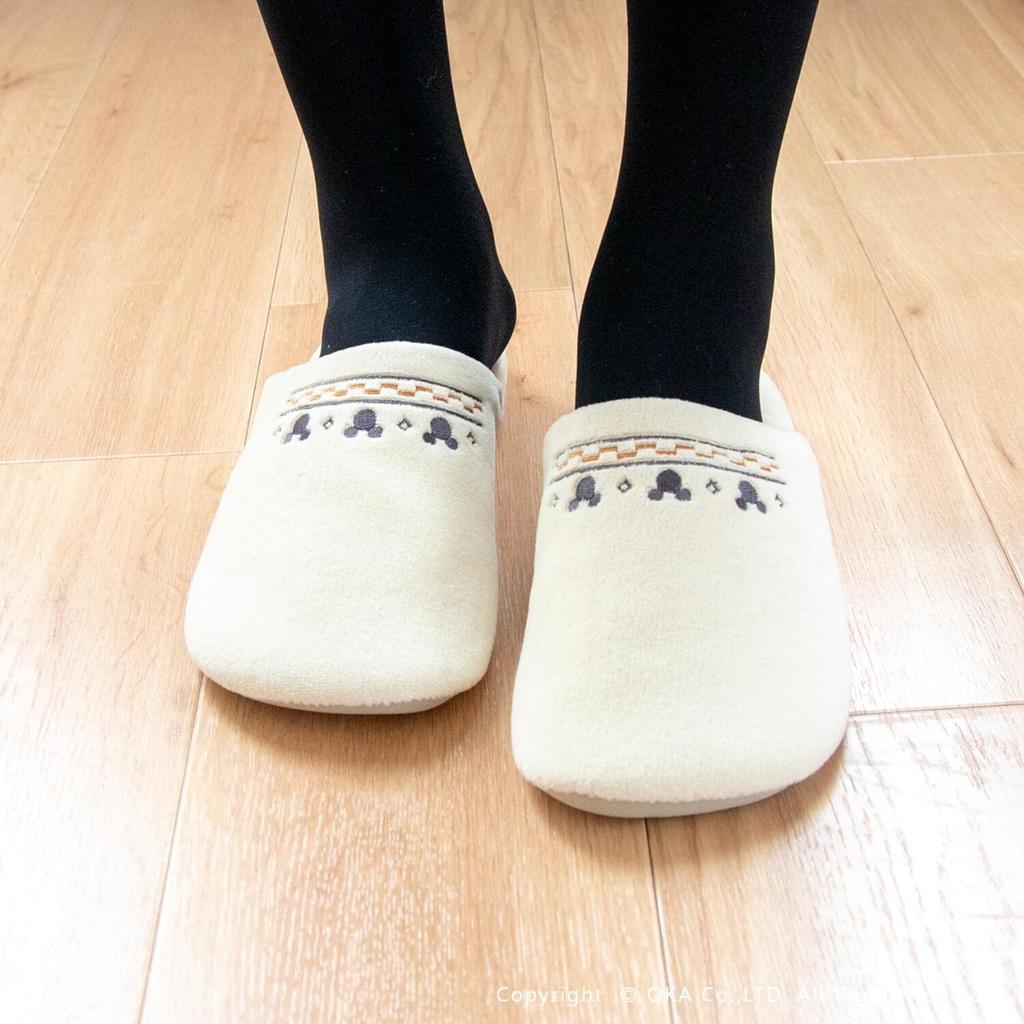 OKA MC Grand Beige Slippers,