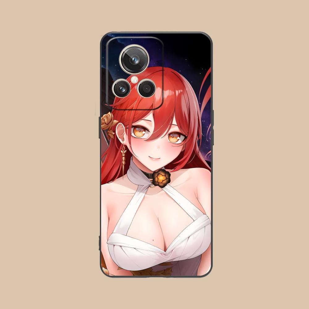 HSR Himeko Matte TPU Mobile Phone Case for Realme GT 8 Neo Pro C75 73 71 C67 65 C55 53 C35 31 C20 15 Colorful Cover
