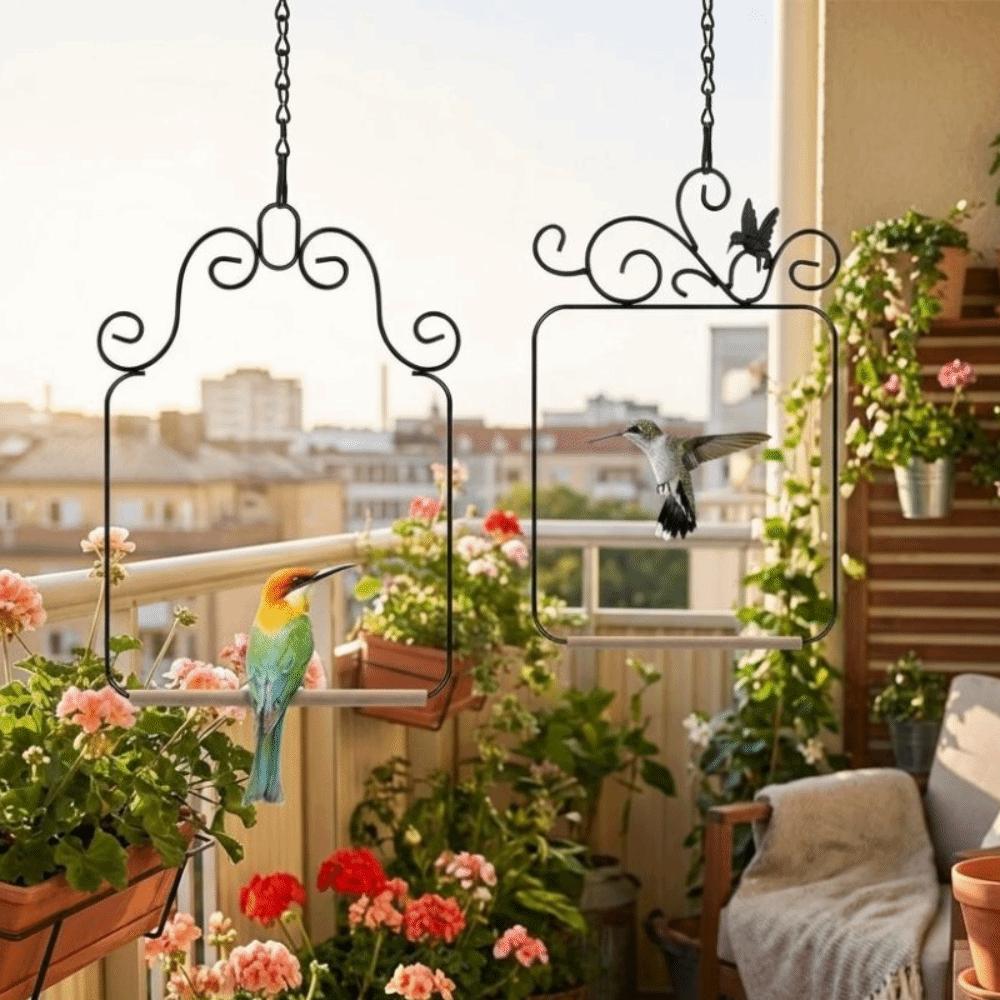 Drewniany Kołek Stojak na Ptaki Odporny na Zużycie Stojak na Papugę Drążek Stojaka dla Ptaków Zabawki Ogród Patio