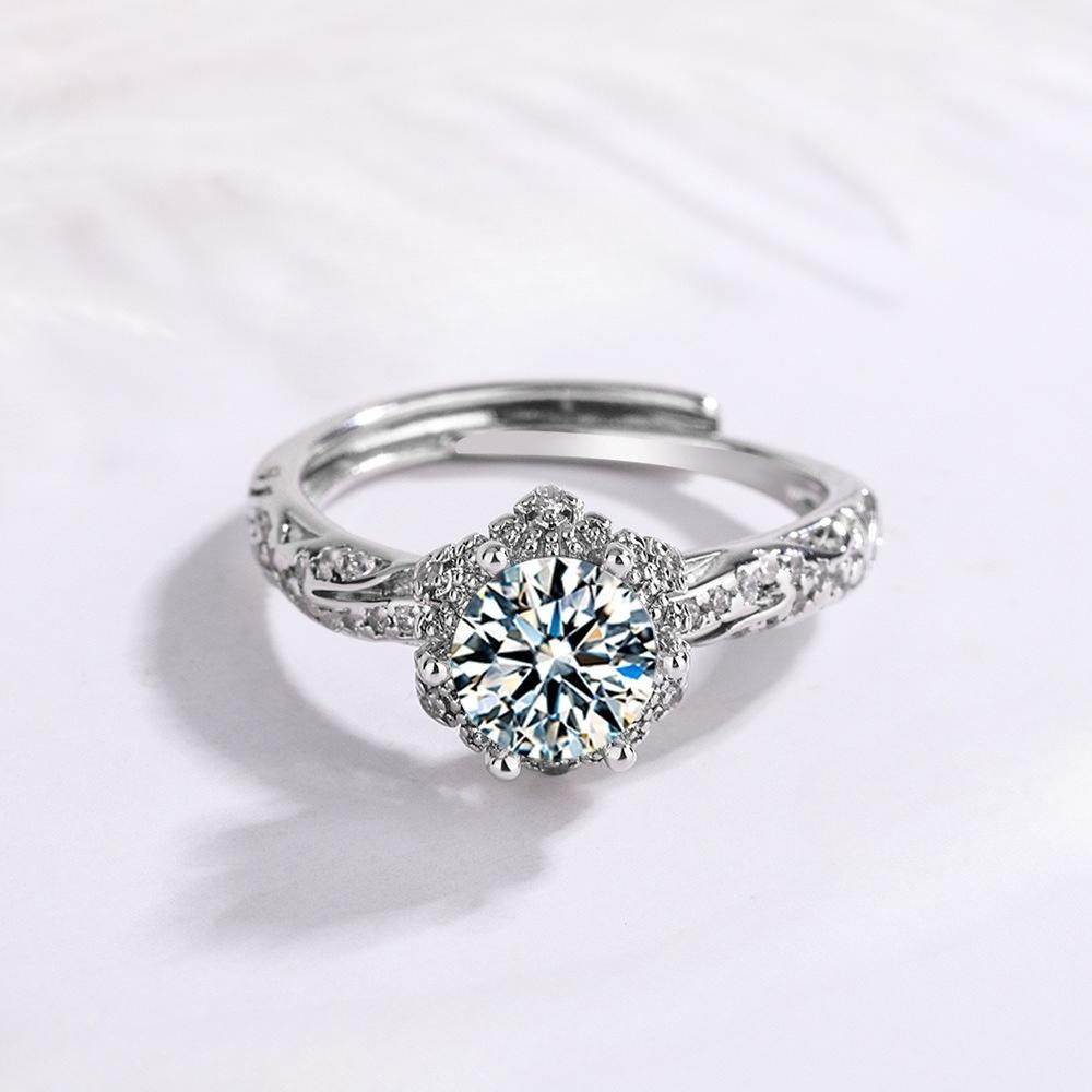 Copper Ring Exquisite For Women Cassic Wedding Jewelry Engagement Bands Fine Zircon Fashion Gift Party High Quality