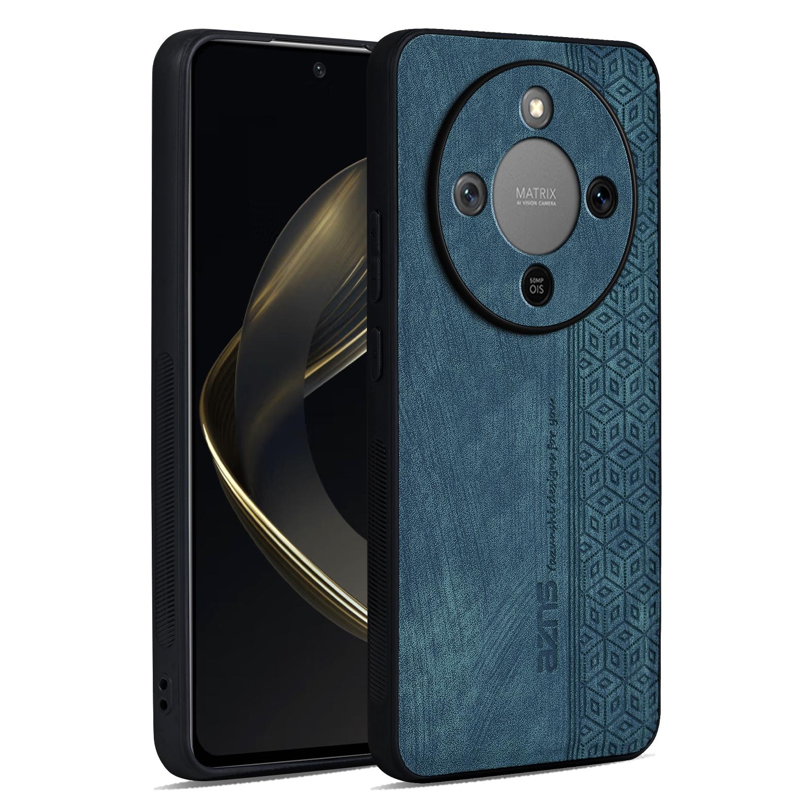 

AZNS For Honor Magic8 Lite 5G/X9d 5G/X70 5G Case Protective PU Leather Covered TPU Phone Shell D