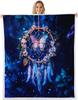 Rainbow Cat Outline Throw Blanket Neon Design for Modern Living Room Decor PetLoverGift Gift for Her