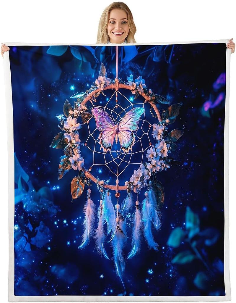 Rainbow Cat Outline Throw Blanket Neon Design for Modern Living Room Decor PetLoverGift Gift for Her