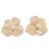 1Pair Romantic Petal Flower Long Hanging Earrings For Women Trendy Elegant Tassel Piercing Drop Earrings Party Jewelry Gift