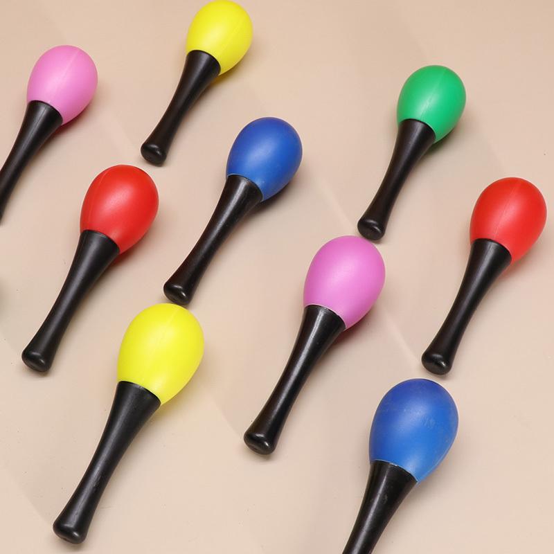 2pcs Maraca set of small shakers, Orff percussion instruments, shakers - Christmas KVT party, Halloween event