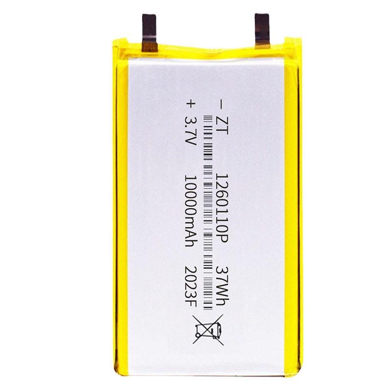 Lithium Polymer 1260110-10000 mAh Battery for Speakers & Mobile Devices