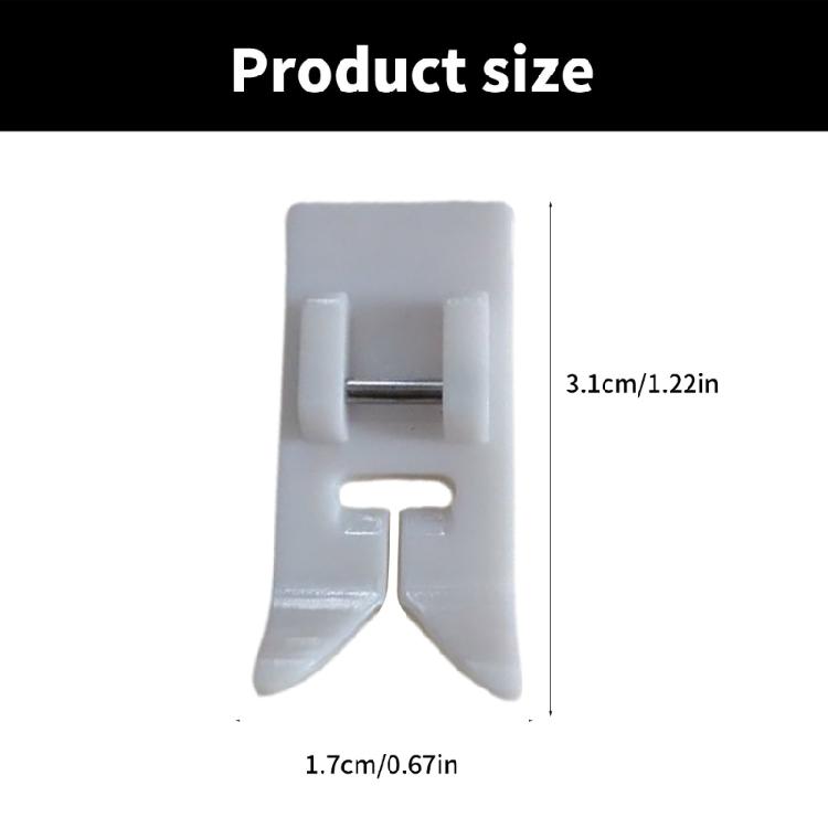 10 Pack High Strength Sewing Machine Presser Feet Plastic Texture for Professional Use and Improved Sewing Efficiency