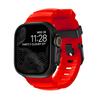 Szilikon szíj Apple Ultra 3 2 1 49MM-hez Sport szíj Iwatch Series 11 10 9 8 SE 3 46mm 45MM 41MM 44MM 42MM-hez Légáteresztő szíj