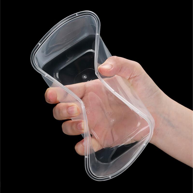 Rectangular Disposable Meal Box with Lid