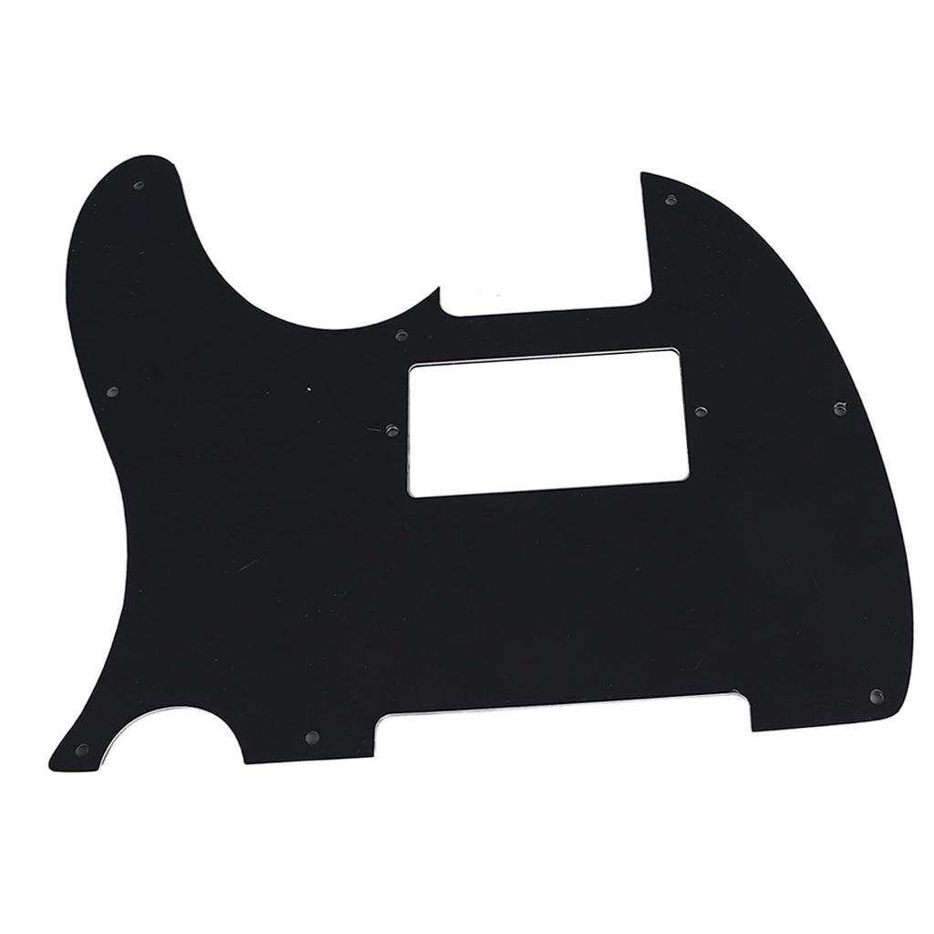 Matybobe Guitar Pickguard PVC Noise Reducer Guard Plate for Fender Telecaster Electric Guitar Anti-Scratch (Black)