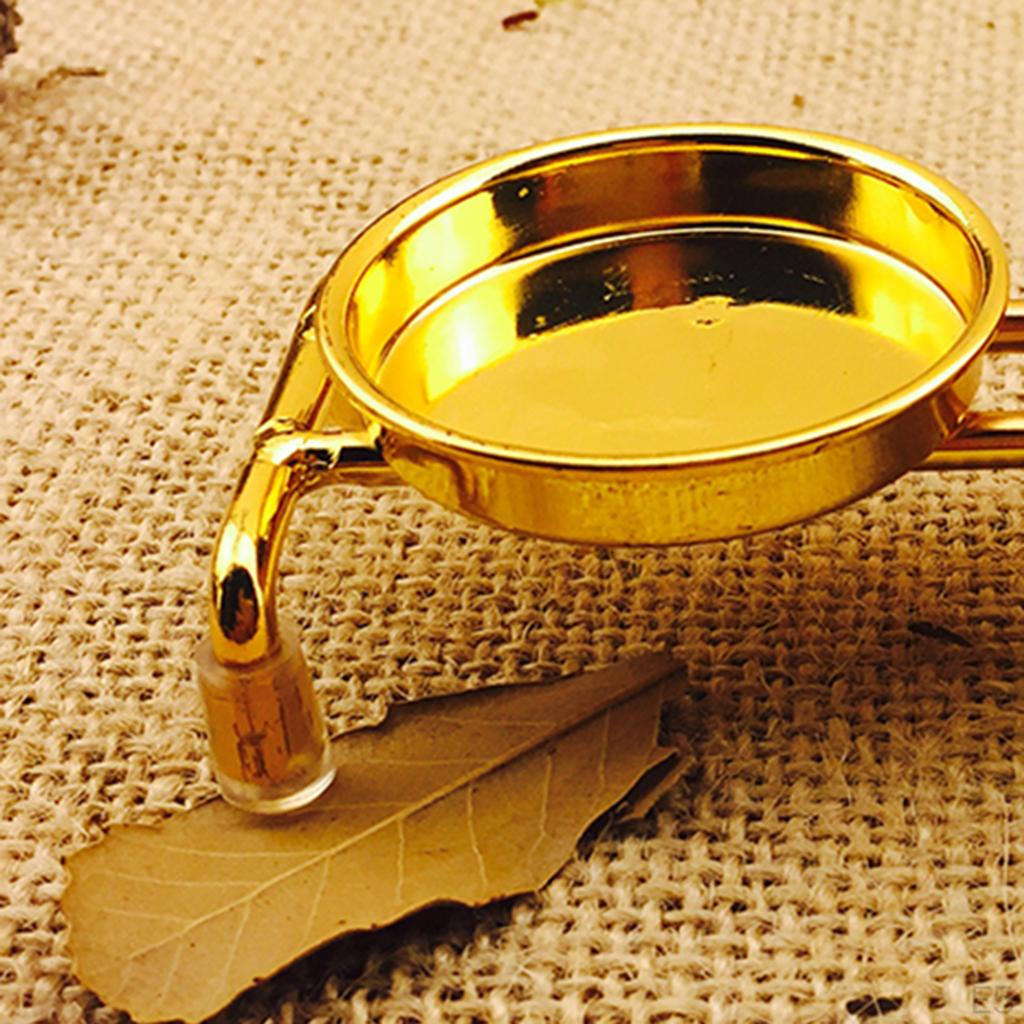 Candle Holder Candlestick Butter Lamp Light Decoration Stand for Home Decor Desktop