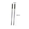 Household Glowing Light Saber Chopsticks Detachable Reusable LED Chopstick Washable Luminous Chopstick Night
