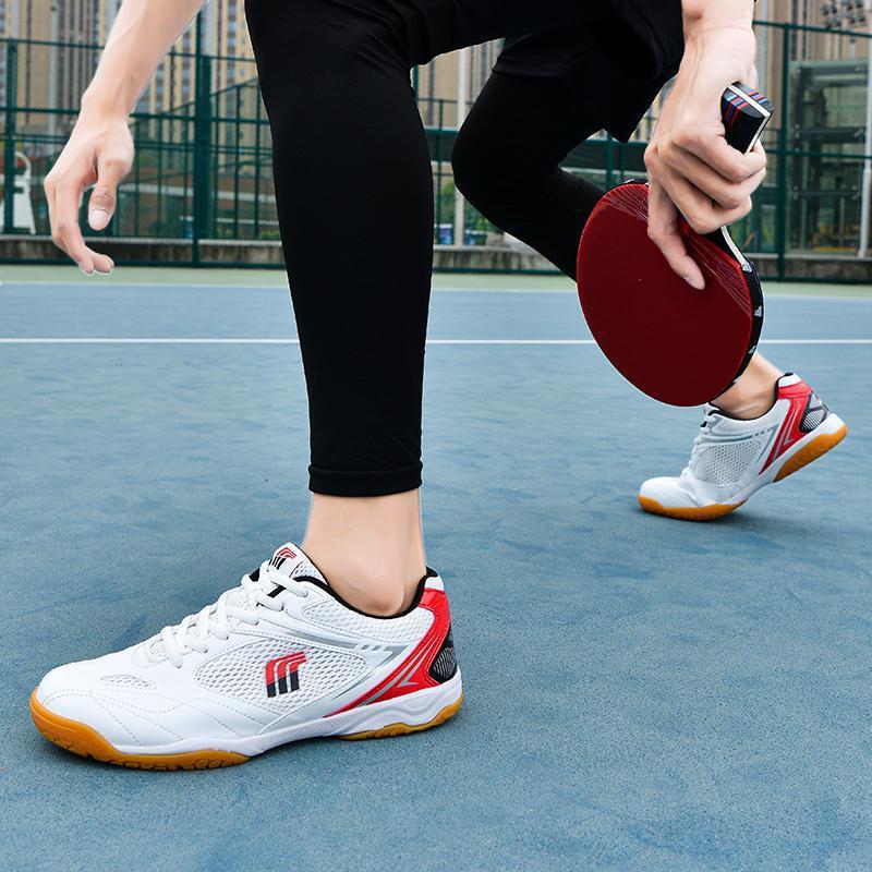 New Low-top Table Tennis Shoes Men and Women Couple Casual Shoes Fashion Mesh Sports Shoes Badminton Shoes Tennis Shoes