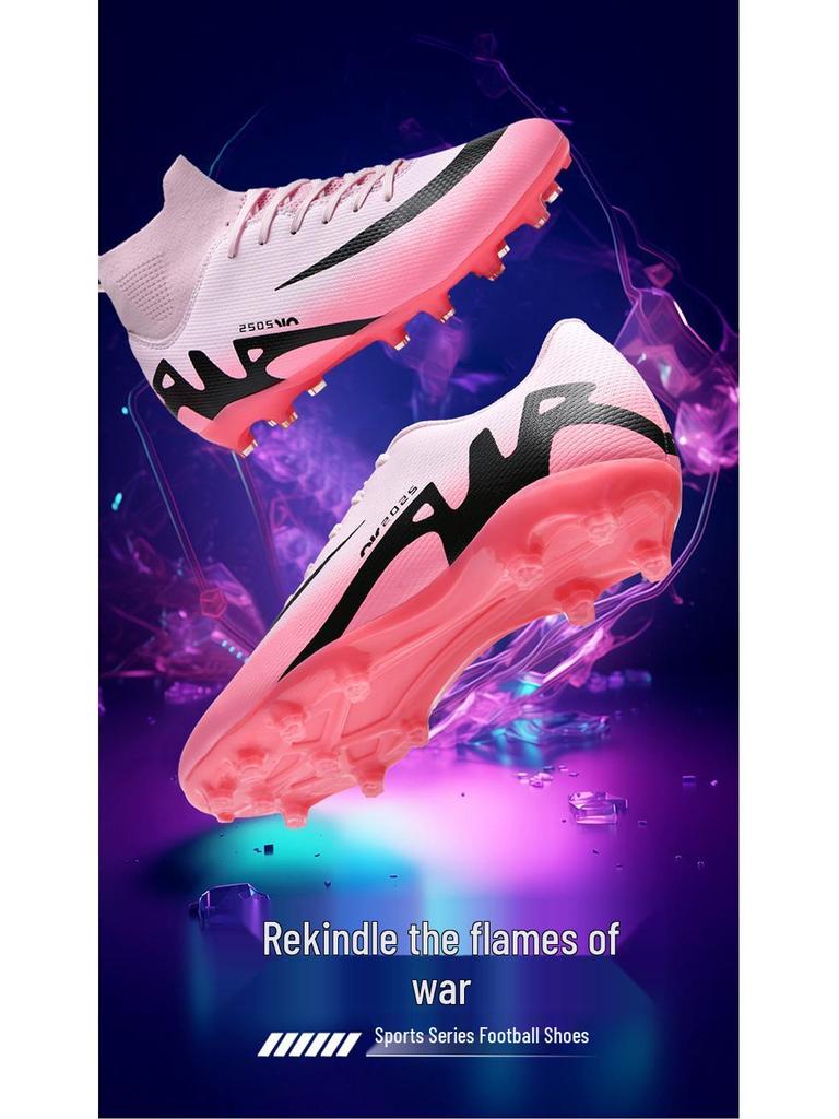 Футбольні бутси Ronaldo AG TF для дорослих та молоді: Чоловічі та жіночі професійні довгі шипи для тренувань