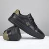 Herren Geprägte Canvas Schnürschuhe - Atmungsaktiv und Modisch für Frühling und Herbst