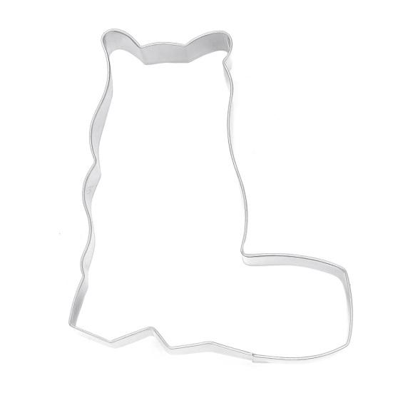 Stainless Steel Cats Shape Biscuit Cookie Cutter Mold Fondant Cake Baking Tool