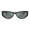 Diesel Original Design Acetat Katzenaugen-Sonnenbrille Unisex-Sonnenbrille Schwarz LX300400LEN