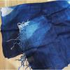 Used New Indigo Dye, Aiya Shiki, Stole, Shawl, Tokushima