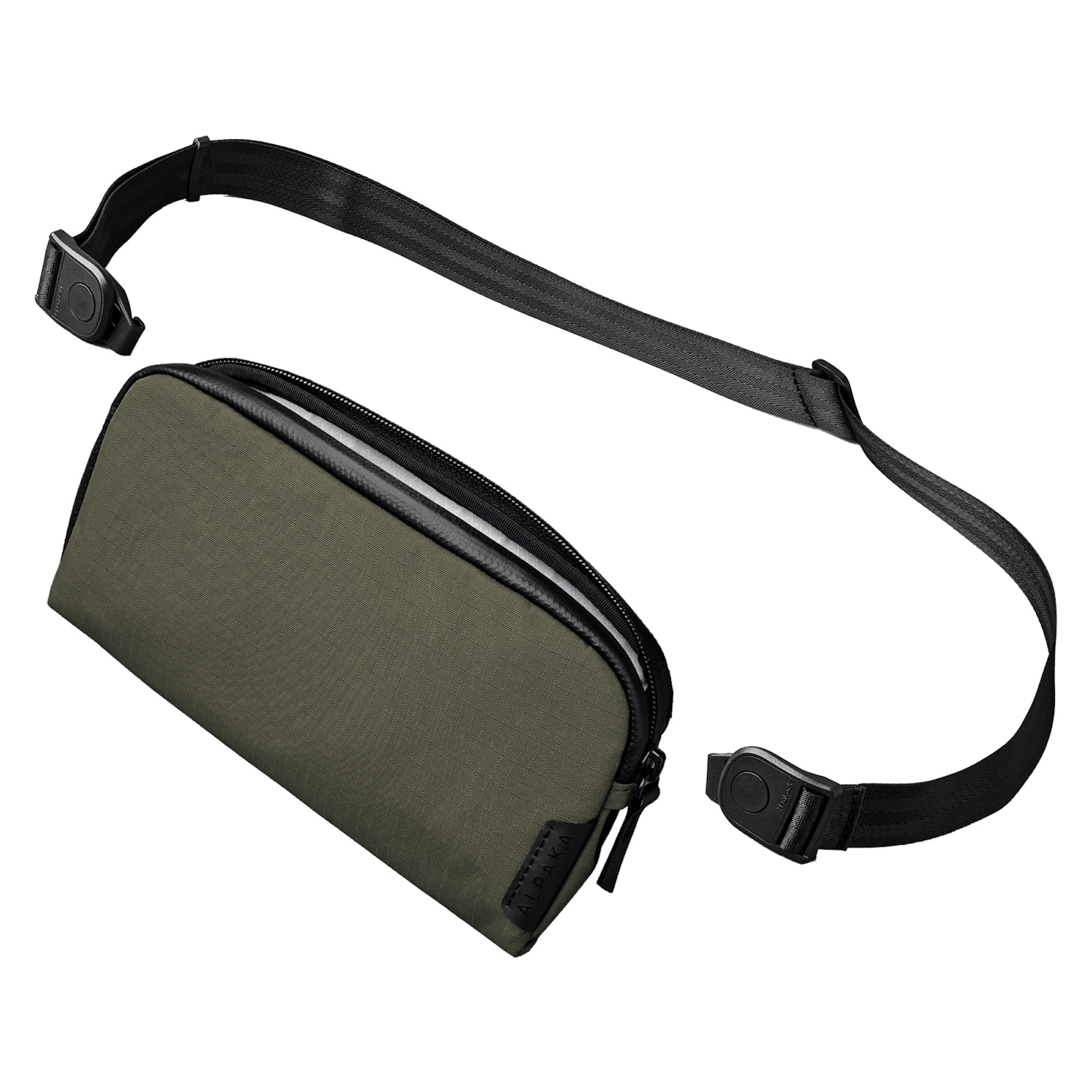 

FLIGHT POUCH Sling bag Clutch bag Travel Commuting Outdoor Business Green [ALPAKA] зелений