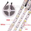 5M RGB+CCT LED Strip Light 12V 24V 5050 2835 Waterproof Flexible Tape 60 90 180 LEDs/M Dual White Changing Decoration