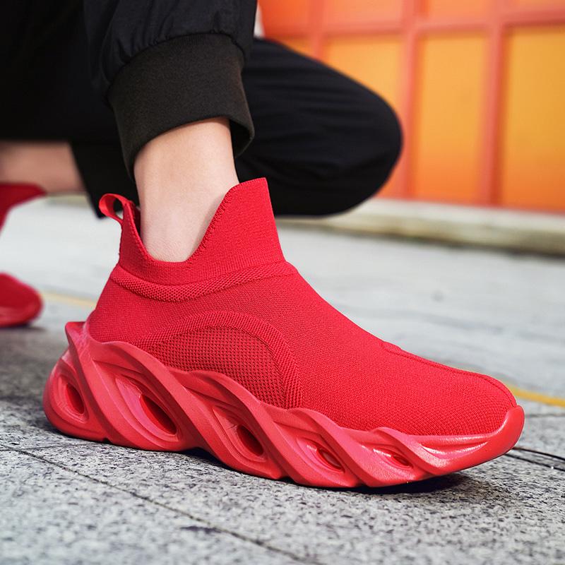 Pánské boty Tenisky Pánské tenisky Luxusní boty Pánské ležérní Trenér Závody Prodyšné módní povaleče na běhání Boty pro muže