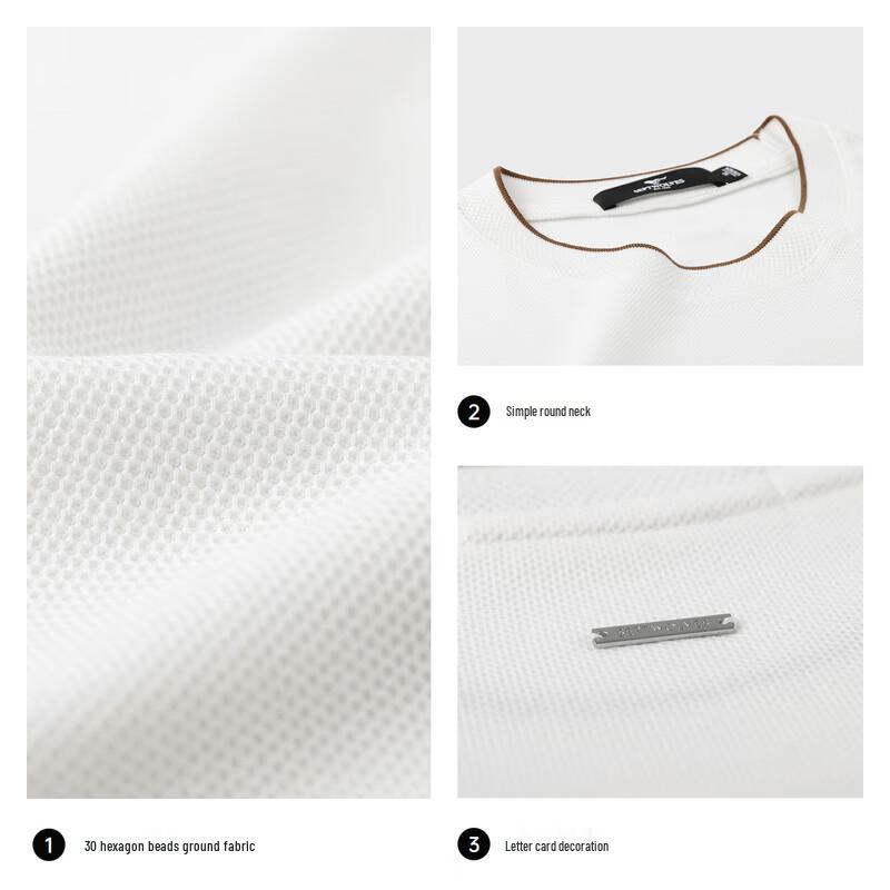 Septwolves Men's Summer Breathable Casual T-Shirt