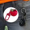 Cute Resin Fruit Keyring Artistic Design Personalized Accessory Stylish Bag Hanging Ornament For Teens Adults Gift