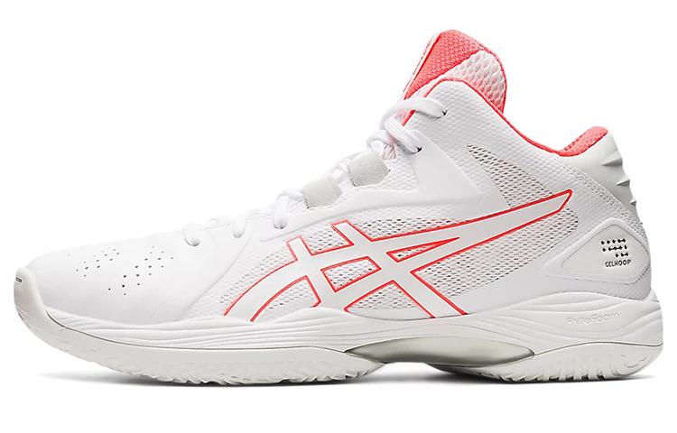 ASICS Gel Hoop V13 White Red 1063A035-103 39.5